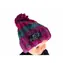 R-SPEKT Dětský kulich Maxi PomPom Beanie Modrovínový