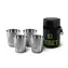 Delphin Set nerezových pohárikov Reset 4v1 30ml 4ks