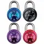 Master Lock 1533EURD SET Kombinačný visiaci zámok - 38mm (1 balenie, 4ks)