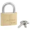 Master Lock 4150 Visiaci mosadzný zámok na kľúč - 50mm