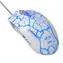 E-BLUE Cobra biela / Herná optická myš / 2500DPI / 6 tlačidiel / 1 koliesko / drôtová (USB)