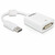 Delock adaptér DisplayPort (samec) na DVI 24+5 (samica), biely