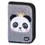 BAAGL Školský peračník klasik dve chlopne Panda / Peračník / Bez vybavenia
