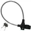 Master Lock 8269EURDPRO_transpar / Oceľové lanko na bicykel 65cm priehľadné