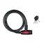 Master Lock 8228EURDPROSM / Pancierované lanko na bicykel - 1m