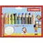 STABILO® Woody 3 in 1 - 10 ks sada s strúhadlom - 10 rôznych farieb