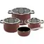WMF Fusiontec Mineral Pre sada kuchynského riadu / 3 hrnce + rajnicu / 24cm 6.4L / 20cm 3.7L / 16cm 2L / 16cm 1.3L