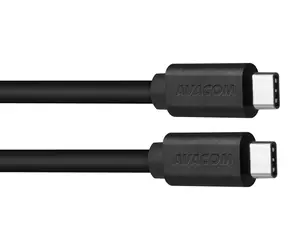 Avacom USB Type-C - USB Type-C čierna