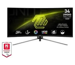 34" MSI MAG 345CQR čierna