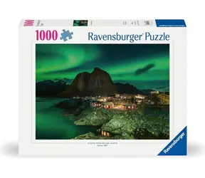 Ravensburger Puzzle Polárna žiara NAD Hamnoy