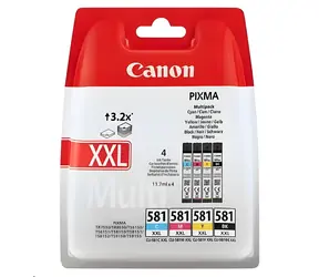 Canon CLI-581XXL BK C M Y SEC