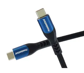 PremiumCord USB-C kábel čierna 2m