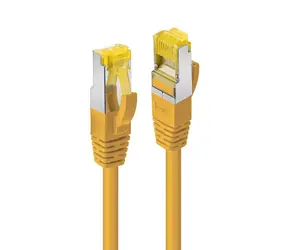 Lindy S/FTP Cat7 0,3 m žltá