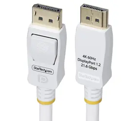 StarTech DisplayPort kábel VESA Certified biela