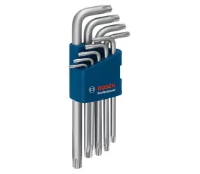 BOSCH 9dielna sada kľúčov TORX