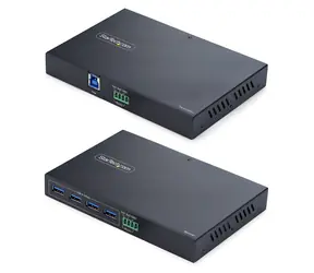 StarTech USB 3.0 extender 4 porty čierna