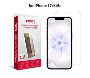 TOTI Glass 2D iPhone 16e/17e transparentné