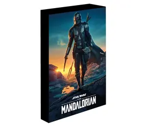 PYRAMÍD Svietiaci obraz Mandalorian