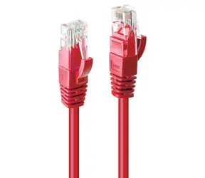 Lindy Cat6 U/UTP 1m červená (48032)