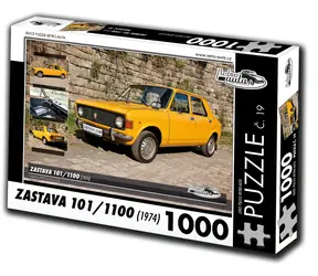 RETRO-AUTA Puzzle č. 19 Zastava 101,1100 (1974)