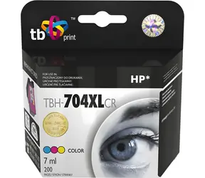 TB inkoustová kazeta HP 704XL CN693AE barevná