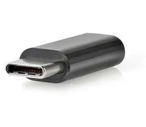 Nedis USB-C adaptér antracit
