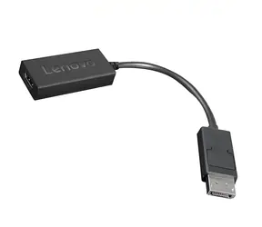 Lenovo adaptér DisplayPort na HDMI 2.0b čierna