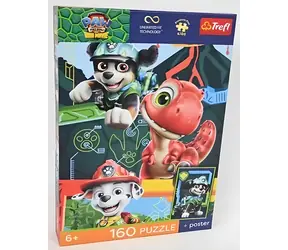 Trefl Puzzle Premium PLUS Kids Tlapková patrola: Dinosaurie dobrodružstvo