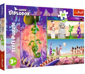 Trefl Puzzle Hokus pokus Diplodokus MAXI