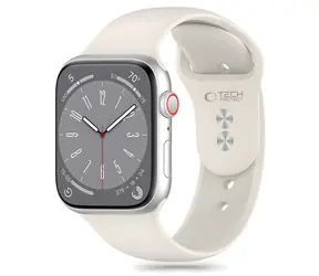 Tech-Protect Silicone Strap pre Apple Watch 38/40/41 mm béžová
