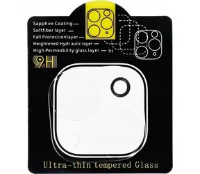 OEM ochranné sklo fotoaparátu pre Apple iPhone 16 transparentné