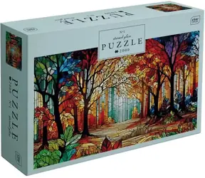 INTERDRUK Puzzle Stained Glass 1: Les