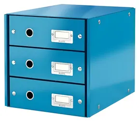 Leitz Zásuvkový box Click&Store modrá