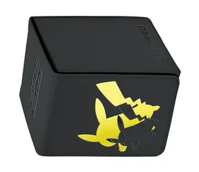 ULTRA PRE Krabička na karty Pokémon Pikachu Elite 100+ čierno-žltá