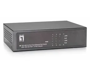 LevelOne PoE+ switch 8x FE