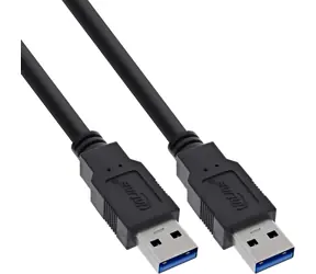 InLine USB-A - USB-A 2m čierna
