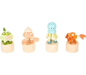 Small Foot Stláčacie figúrky morských živočíchov