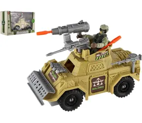 TEDDIES Vojenská sada s obrneným autom