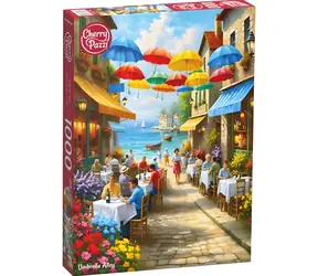 Cherry PAZZI Puzzle Ulica s dáždnikmi