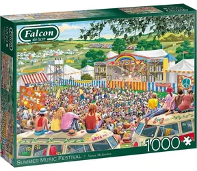 FALCON Puzzle Letný hudobný festival