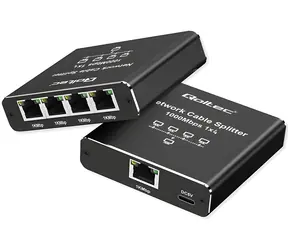Mini switch splitter Ethernet 1x4 RJ45
