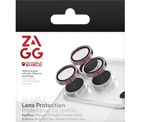 ZAGG InvisibleShield Premium Camera ružová trblietka