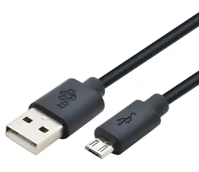 USB - Micro USB kábel 3 m čierny