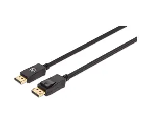 Manhattan DisplayPort 1.4 čierna