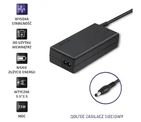 Napájací adaptér 12V 6A 72W