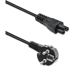 Napájací kábel Schuko uhlový - IEC C5 1,5 m