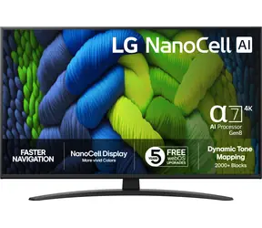 43" LG 43NANO82A6B