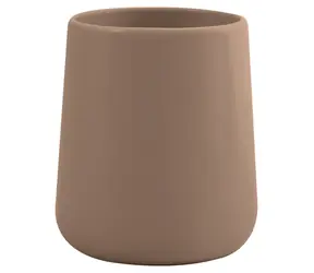 MSV MAONIE kelímok na zubné kefky matne cappuccino