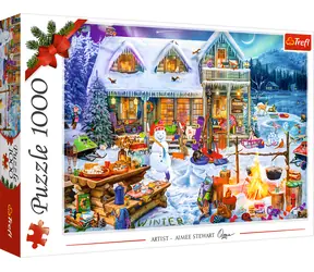 Trefl Puzzle Zimný čas