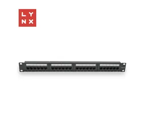 Lynx Patch panel 24 portov čierny